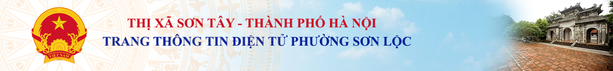 Trang Thông Tin Điện Tử Phường Sơn Lộc